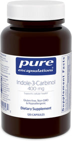 Indol-3-Carbinol 400 mg | Pure Encapsulations | 120 Cápsulas