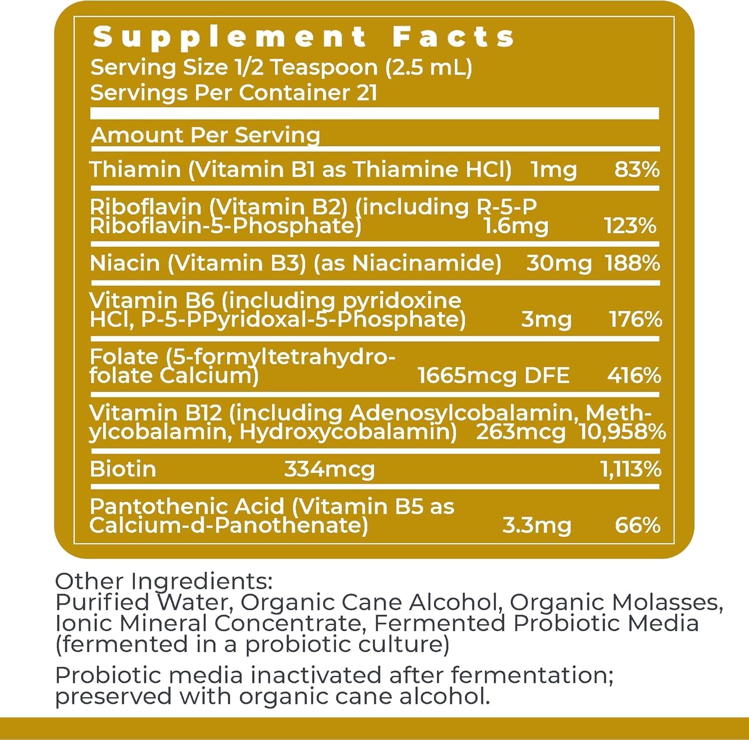 Premier Research Labs Max B-ND Complex B Líquido - 60 ml