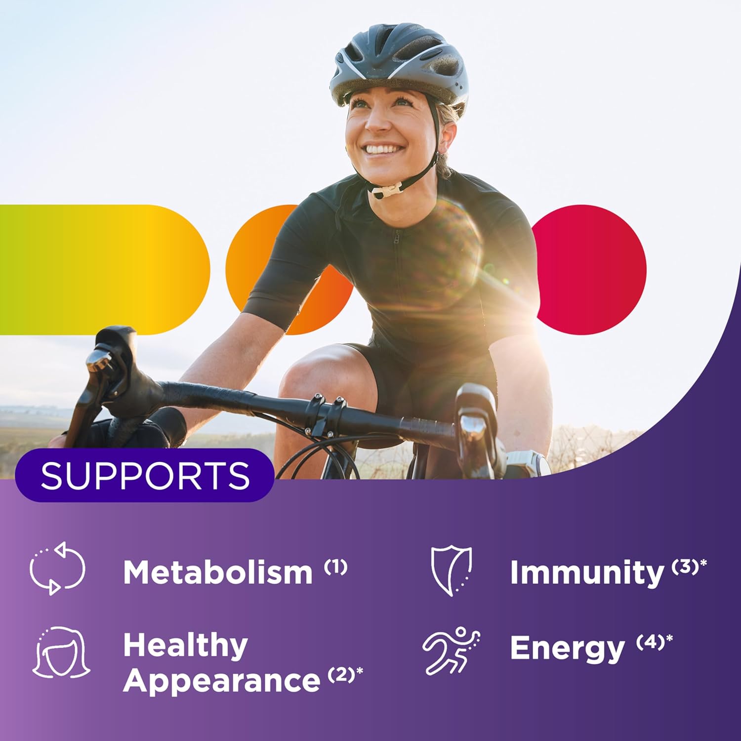 Centrum Multivitamínico para Mujeres con Hierro, Vitamina D3 y Vitaminas B - 250 Comprimidos