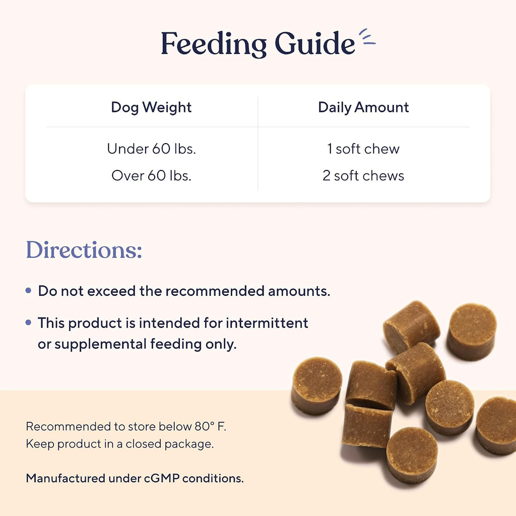 Pawfy Multivitamínicos para Perros 15 en 1 | Vitaminas para Piel y Pelaje | Apoyo para Perros Mayores | 30 Comprimidos