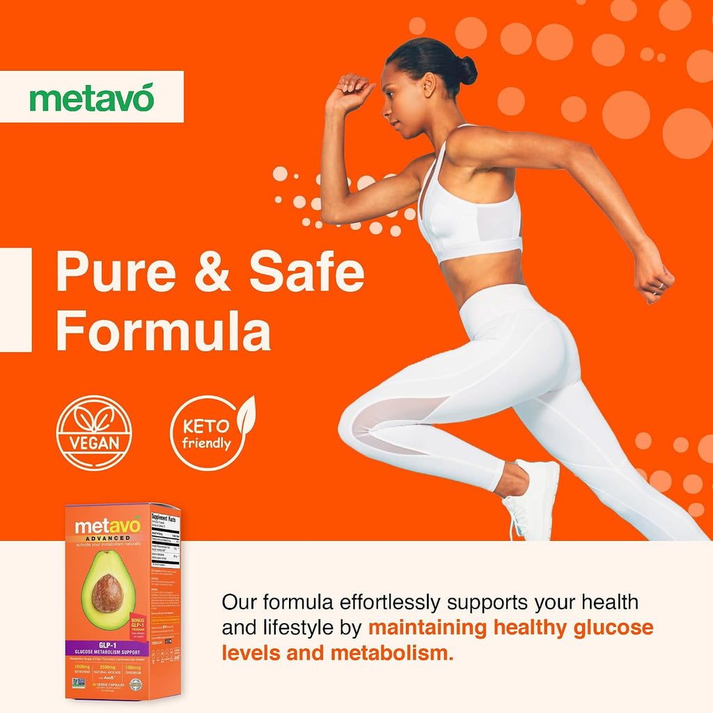 Metavo Advanced GLP-1 Metabolism Support – 90 Cápsulas