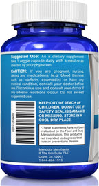 Vitamina K2 MK7 (MenaQ7) 100 mcg con Aceite de Coco - 120 Cápsulas Veganas