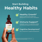 MaryRuth's Organics Multivitamínico con Hierro para Niños de 1 a 3 años, Gotas Líquidas Orgánicas, 59 ml