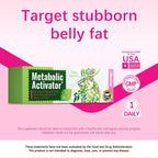 NiceTop Metabolic Activator - Complemento Alimenticio con Extracto de Hoja de Morera, Vitamina C y PQQ - 30 Comprimidos