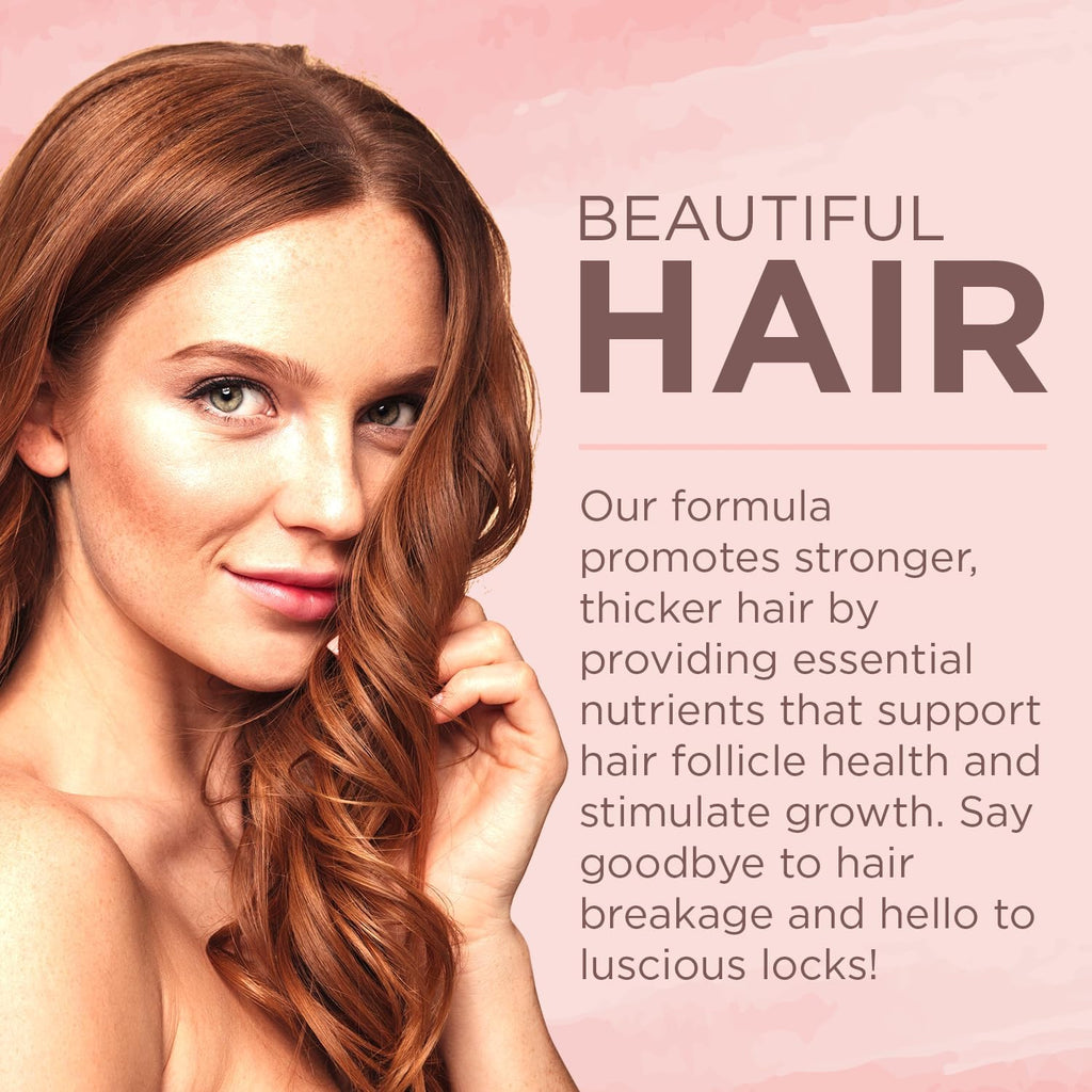Built by Nature Vitaminas para Cabello, Piel y Uñas, 120 Cápsulas Blandas