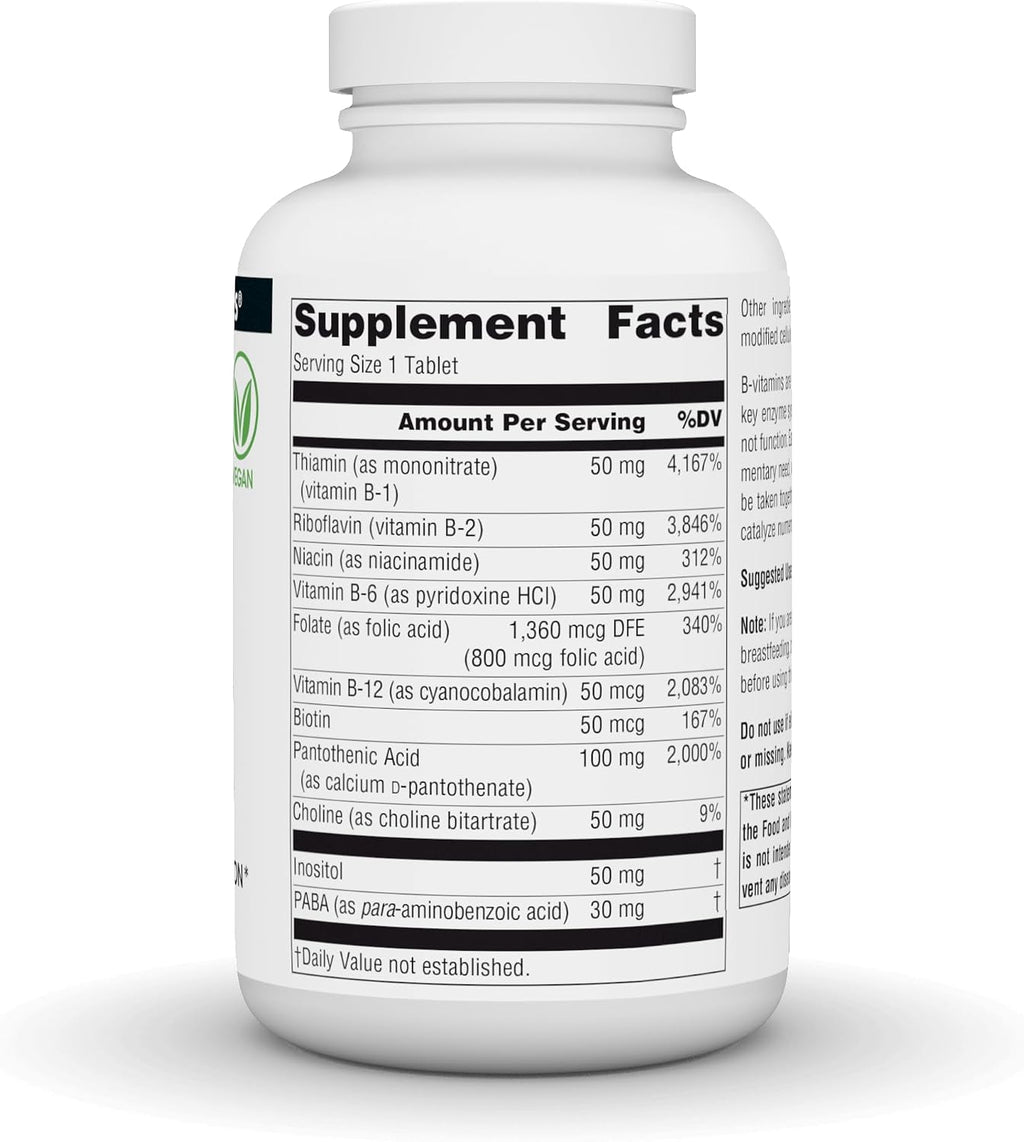 Source Naturals B-50 Complex - 50 mg - 250 Comprimidos