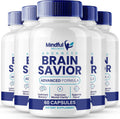 Brain Savior Brain Supplements for Memory and Focus Capsules – 5 Pack