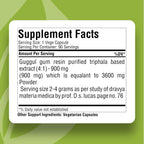 Herbsforever Shudha Guggul Cápsulas - Commiphora Mukul 90 Cápsulas Vegetales de 800 mg