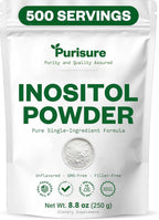 Purisure Inositol en Polvo, 250g, Puro, Vegano, No-GMO
