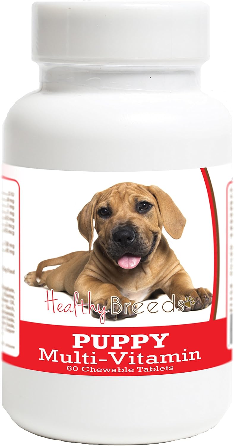 Healthy Breeds Multivitamínico para Cachorros Boerboel - 60 Comprimidos