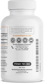 Bronson Vitamina K2 D3 (MK7) Complejo 2 en 1, 360 Cápsulas
