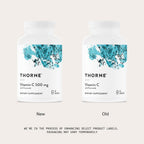THORNE - Vitamina C 500 mg con Bioflavonoides Cítricos - 90 Cápsulas