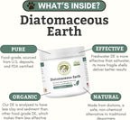Wholistic Pet Organics Tierra de Diatomeas - Grado Alimenticio para Perros y Gatos - 113 g