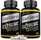 Justified Laboratories Sizegenix Men's Health Supplement – 120 Cápsulas (2 Envases)