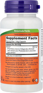 NOW Foods Relora, 300 mg, 60 Cápsulas Veganas