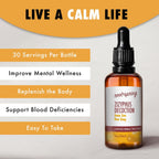Tintura de Zizyphus (Suan Zao Tang) - Extracto Líquido Herbal Concentrado con Gotero - Complemento Natural de Hierbas TCM - 1 oz
