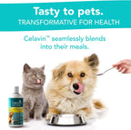 Aceite de Salmón Salvaje Nórdico para Perros y Gatos, 96 dosis - Omega-3 Puro de NUSENTIA