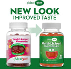 Maxi Health Multivitamin Gummies - Gomitas Multivitamínicas Sabor Cereza - 60 Gomitas para Adultos y Niños