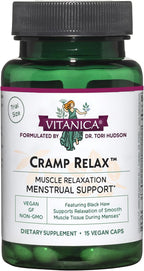 Vitanica Cramp Relax, Apoyo Menstrual, Vegano, 60 Cápsulas