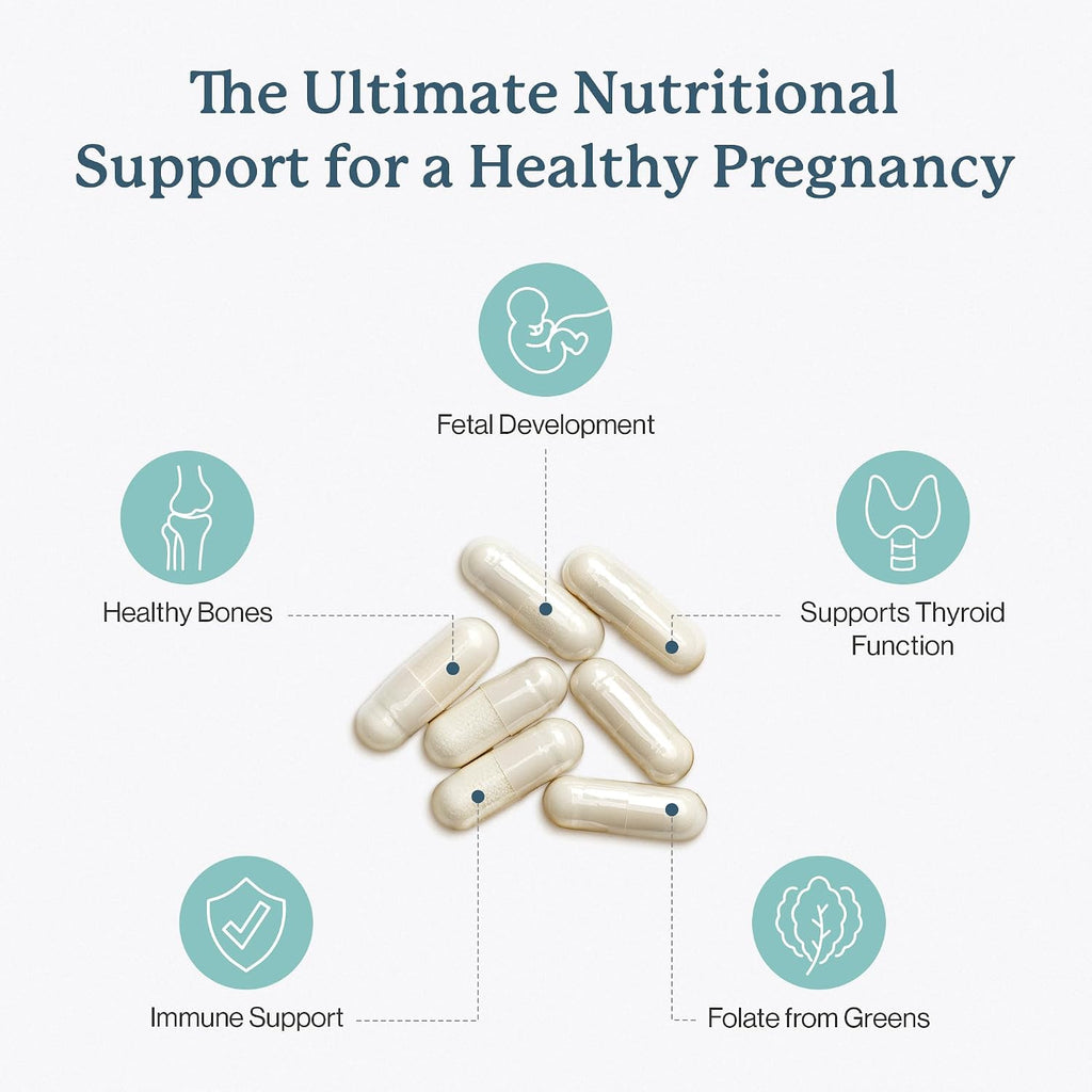 Vitaminas Prenatales Dr. Fuhrman - 120 Cápsulas con Folato Natural