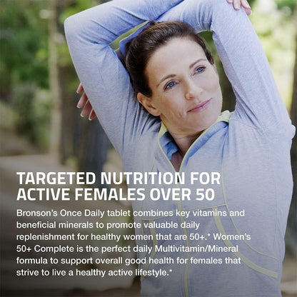 Bronson ONE Daily Women’s 50+ Complete – Protección celular: Los antioxidantes como las vitaminas C y E ayudan a – Image 4