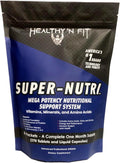 Healthy 'N Fit Super-Nutri Pack (30 sobres) - Multivitamínico de alta potencia con aminoácidos y minerales