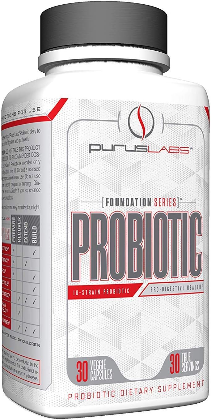 Purus Labs PROBIOTIC Cápsulas, 30 Servicios