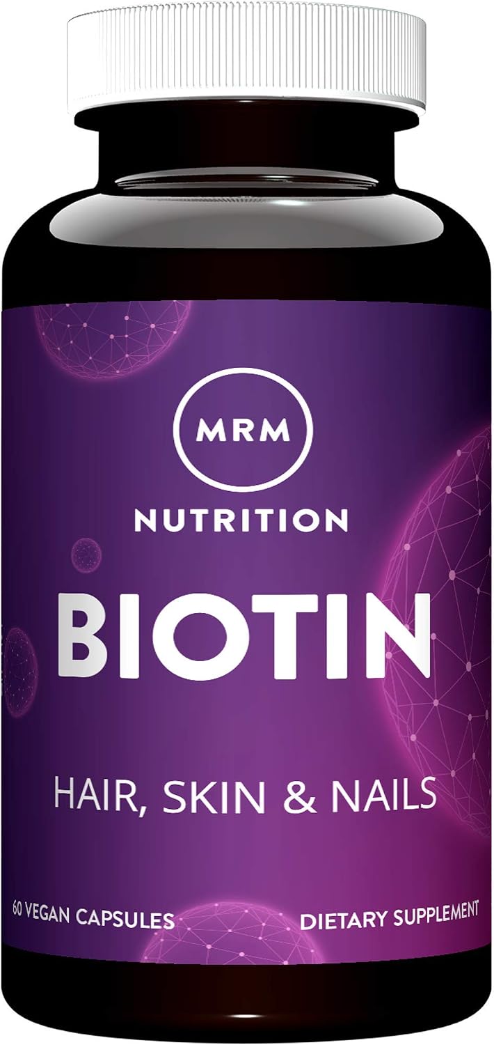 Biotina 5000 mcg - 60 Cápsulas Veganas - MRM Nutrition