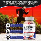 Massive Girth Gummy for Men - Gominolas de Cáñamo (60 uds)