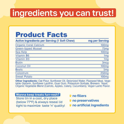 Happy Paws 10-en-1 Multivitamínico para – Biotina: Vitamina del grupo B que favorece el mantenimiento de la piel y – Image 7