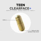 Codeage Teen Clearface - Suplemento para la Piel Adolescente (60 Cápsulas)