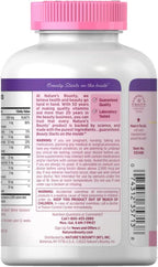 Nature's Bounty Biotina 5000 mcg - 250 Gelatinas Blandas Extra Fuerza (Envase de 4 Botellas)