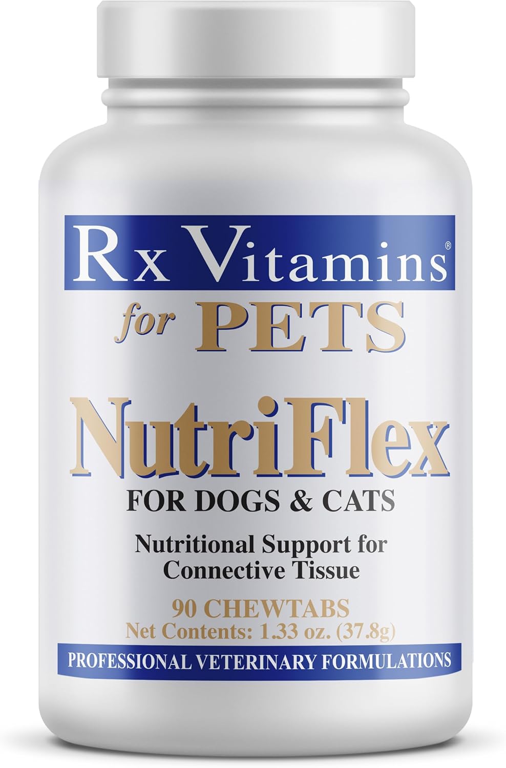 Rx Vitamins NutriFlex for Dogs and Cats - 90 Chewable Tablets Beef Liver Flavored