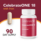 CelebrateONE Multivitamínico Bariátrico con Hierro 18 mg - 90 Cápsulas Vegetales