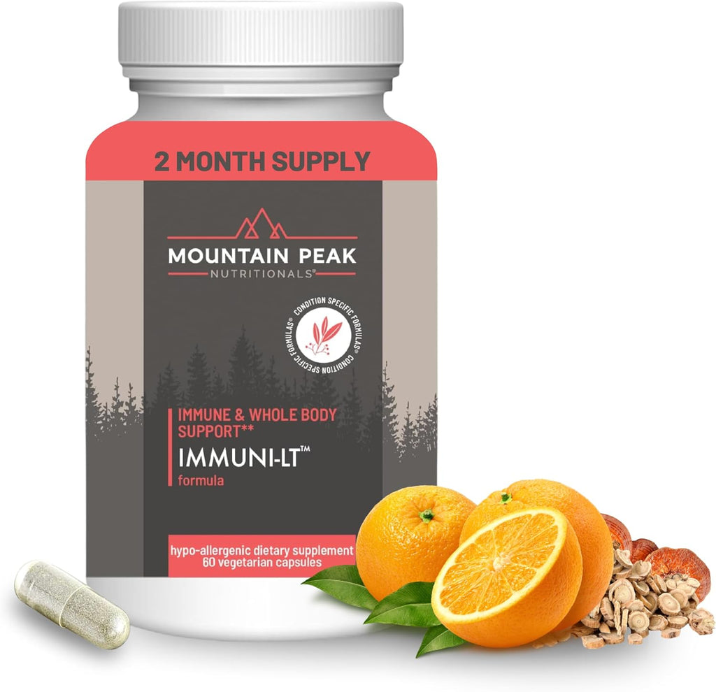 Mountain Peak Nutritionals Immuni-LT - Complejo de defensas y apoyo inmunitario (60 cápsulas vegetarianas)