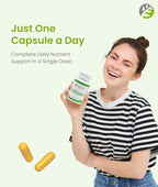 BariSlim Once Daily Multivitamínico Bariátrico con Hierro - 60mg de Hierro - 30 Cápsulas