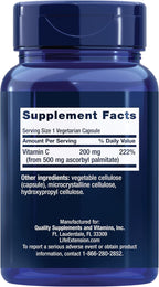 Life Extension Ascorbyl Palmitate 500 mg – 100 Capsules