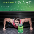 Greens+ Advanced Multi Raw Superfood - Green Superfood Powder Blend - Vegan, Gluten-Free, Non-GMO - 267g
