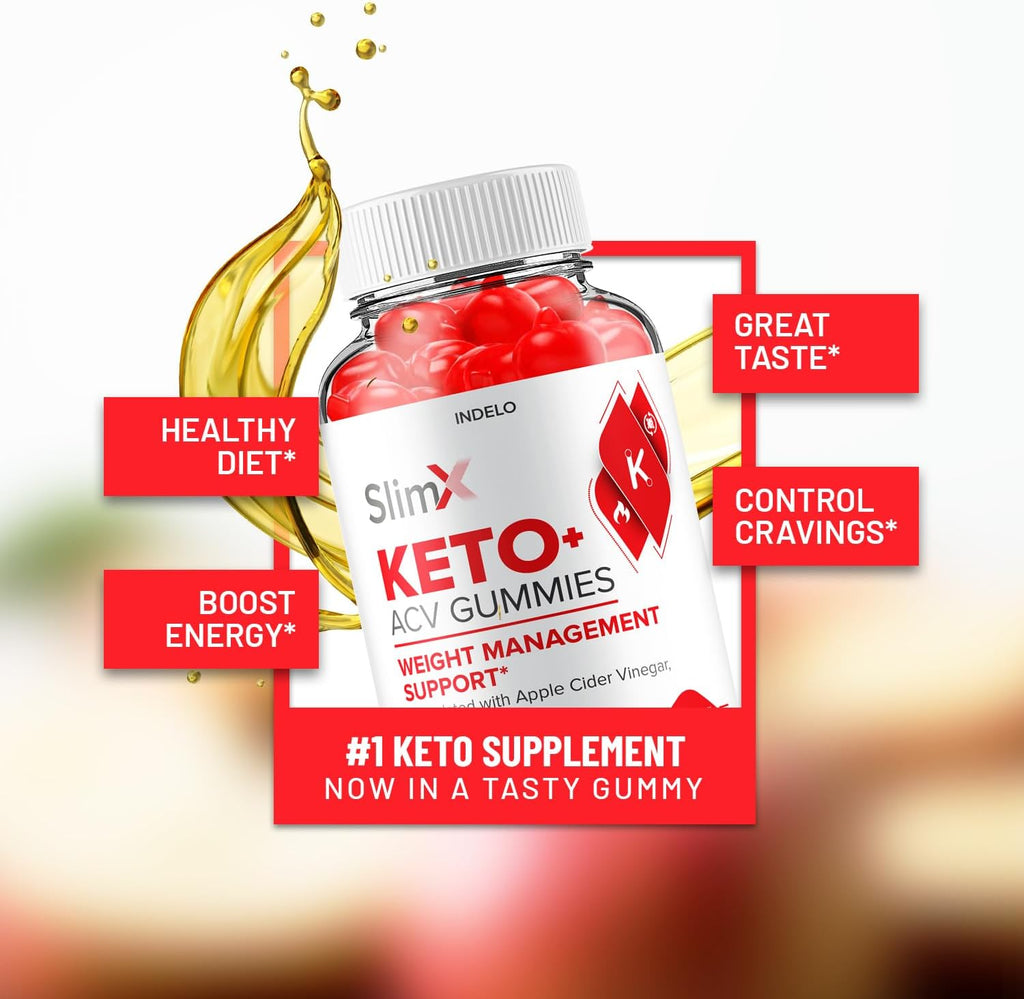 SlimX Keto ACV Gummies - 60 Gominolas
