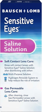 Bausch + Lomb Sensitive Eyes Plus Saline Solution - 3-pack 710 mL bottles