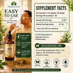 HERBALICIOUS Gotas de Yodo – Yodo Natural de Alga Kelp – Suplemento para Tiroides, Energía, Digestión y Defensas – Fórmula Orgánica No-GMO – 118 ml