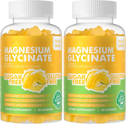 Gominolas de Magnesio Glicinato 1000mg - Sin Azúcar, con Vitamina D, B6 y CoQ10 - 90 Gominolas Sabor Frambuesa – Image 9