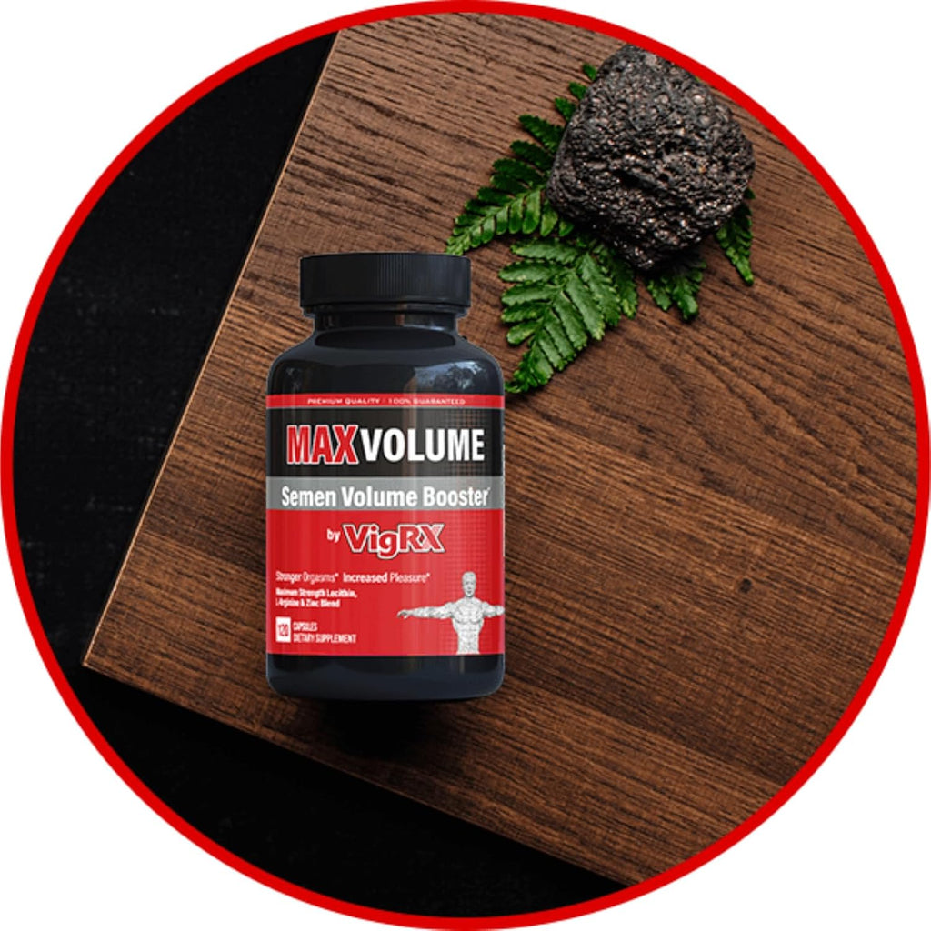 VigRX Max Volume Fórmula de Vitalidad Masculina - con L-Arginina, Zinc y Lecitina de Girasol - 120 Cápsulas