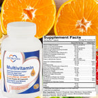 CardioTabs Multivitamínico - Complejo de Vitaminas y Minerales con CoQ10, Luteína y Licopeno, 60 Cápsulas