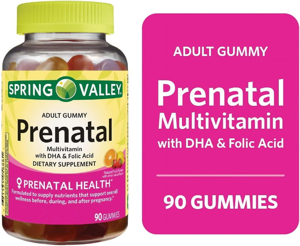 Spring Valley Gominolas Multivitamínicas Prenatales, 90 unidades