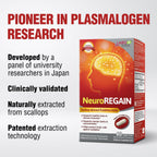 LABO Nutrition NeuroREGAIN - Plasmalógeno de Vieira para la Función Cognitiva (3 uds)