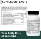Nutritional Roots Vitamina D3 K2 MK7 5000 UI – 60 Cápsulas