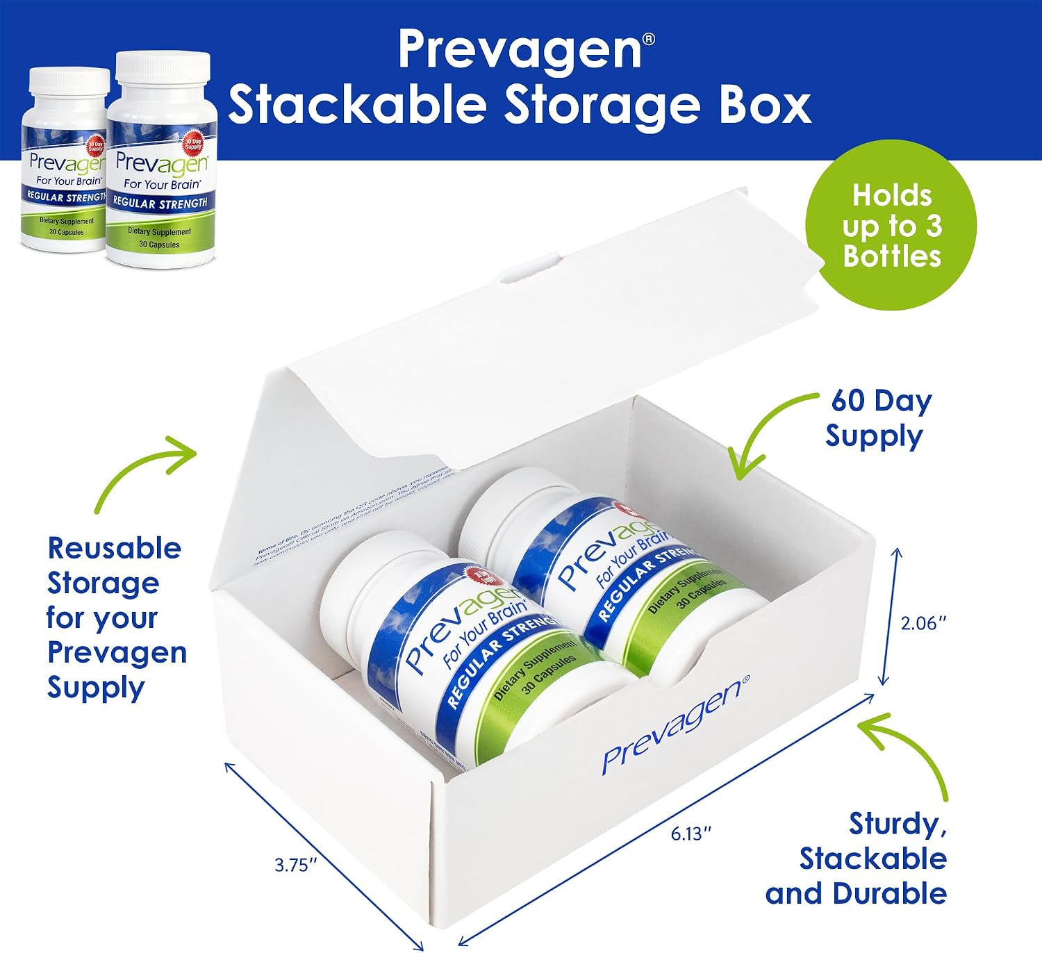 Prevagen Regular Strength - 30 Cápsulas (Paquete de 2) | Formulado para tu Cerebro | 10 mg de Apoaequorina más Vitamina D3
