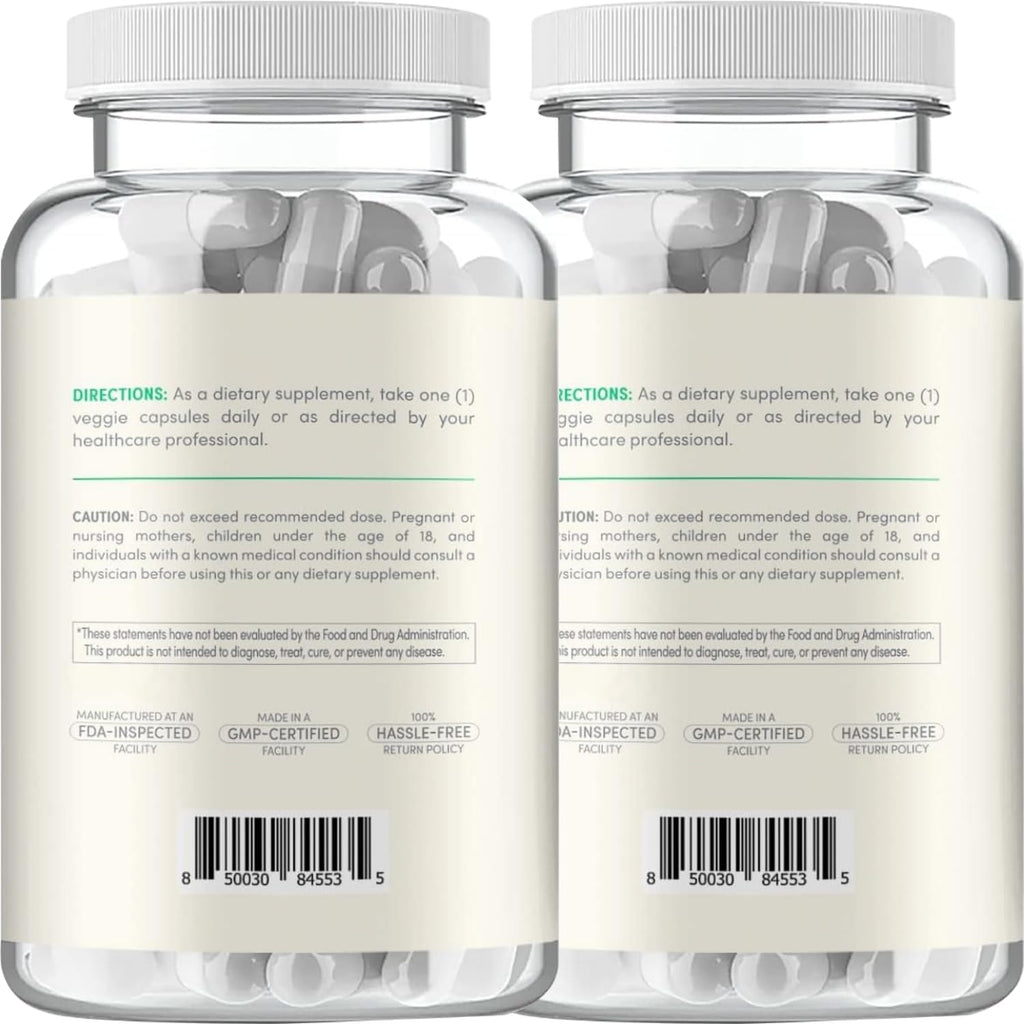 Vitamina B3 Nicotinamida 500 mg - Alta Absorción Sin Enrojecimiento - Precursor NAD+ - 360 Cápsulas