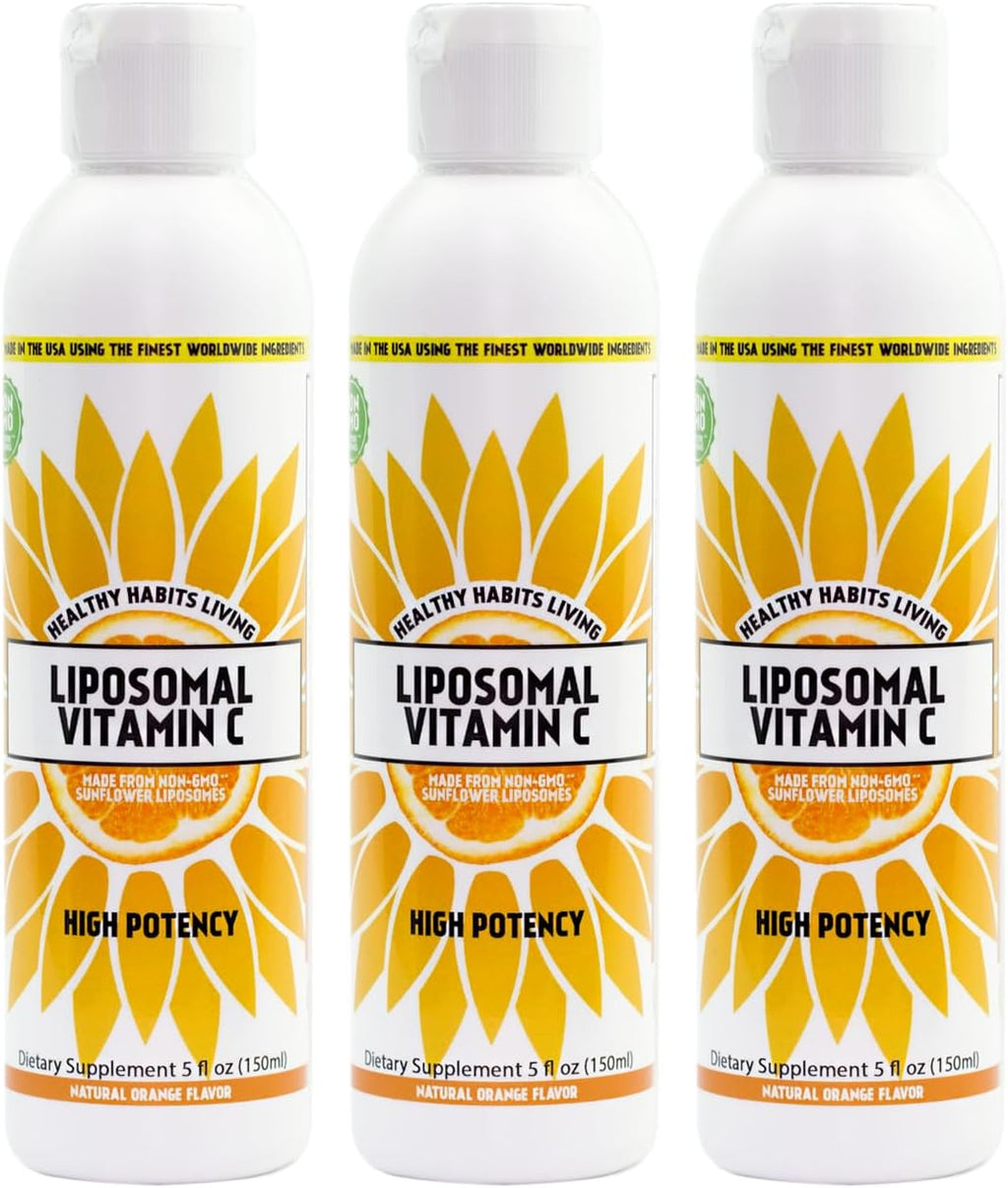 Healthy Habits Living Vitamina C Liposomal – 1000 mg por Dosis – 150 ml